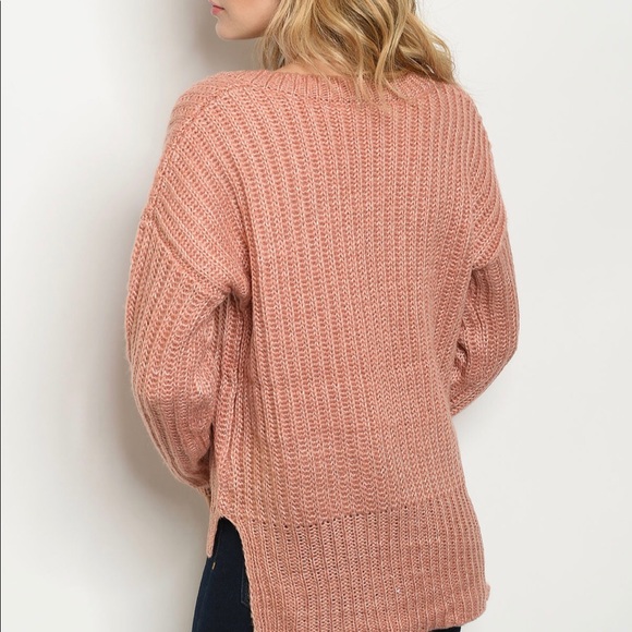 Sale! Beautiful Rose sweater - Picture 2 of 3